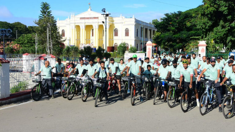 ಮೈಸೂರಲ್ಲಿ ಟ್ರಿನ್‌ ಟ್ರಿನ್‌ ಸೈಕಲ್‌ಗಳ ಕಲರವ