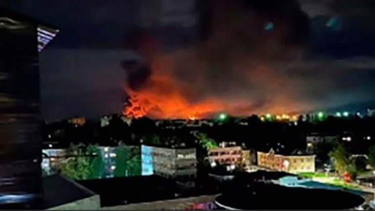 ರಷ್ಯಾದ ಅತಿದೊಡ್ಡ ತೈಲ ಟರ್ಮಿನಲ್‌ ಮೇಲೆ ಉಕ್ರೇನ್‌ ಡ್ರೋನ್‌ ದಾಳಿ