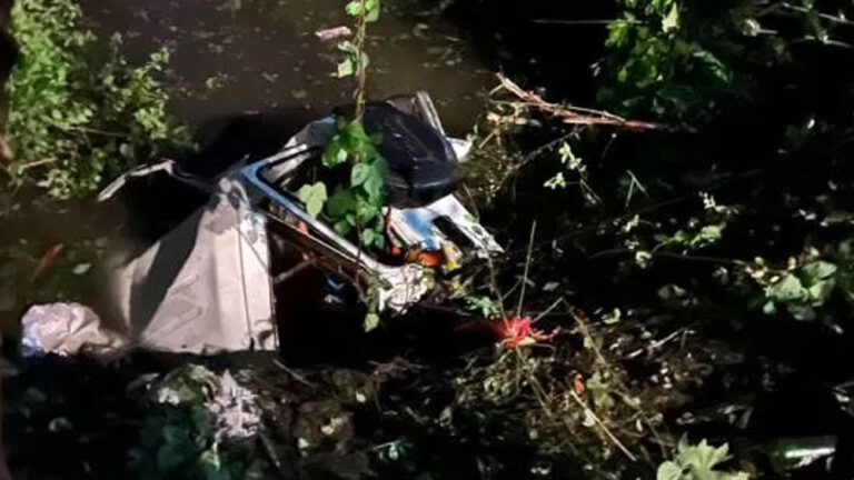 ಮಧ್ಯ ಪ್ರದೇಶ : ಟೈಯರ್ ಸ್ಫೋಟಗೊಂಡು ಕಾರು ಬಾವಿಗೆ ಬಿದ್ದು ಮೂವರು ಸಾಧುಗಳ ಸಾವು