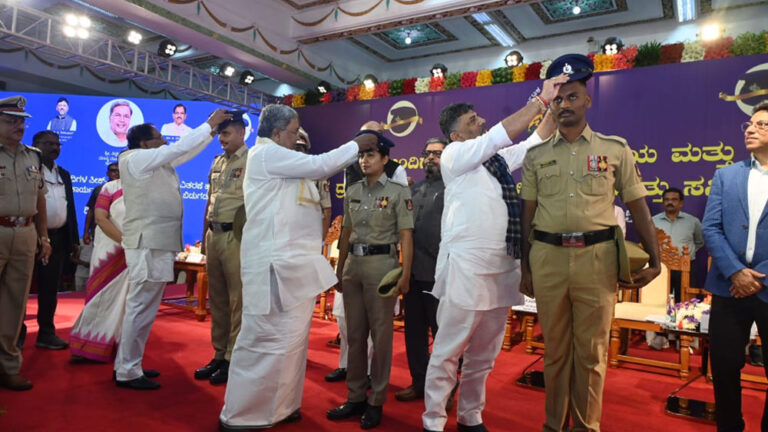 ರಾಜಕಾರಣಿಗಳನ್ನು ಓಲೈಸಲು ಪೊಲೀಸರು ವ್ಯಕ್ತಿತ್ವವನ್ನು ಬದಲಿಸಿಕೊಳ್ಳಬಾರದು : ಡಿಕೆಶಿ ಕಿವಿಮಾತು