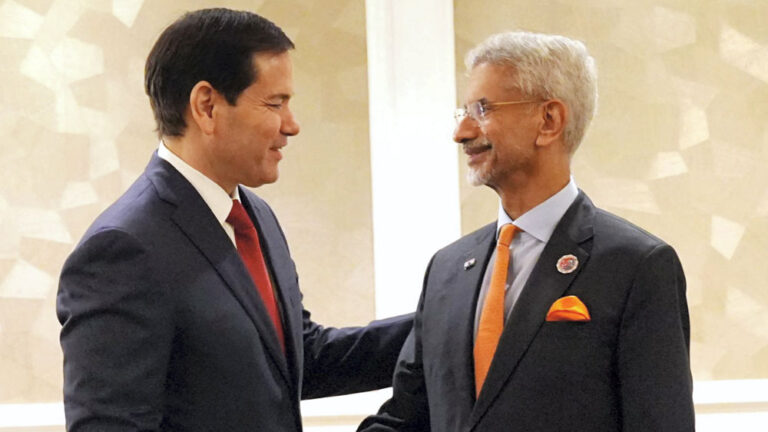 ಸುಂಕ ಸಂಕಟ : ಅಮೆರಿಕದ ವಿದೇಶಾಂಗ ಸಚಿವ ರೂಬಿಯೋ ಜೊತೆ ಜೈಶಂಕರ್‌ ಚರ್ಚೆ