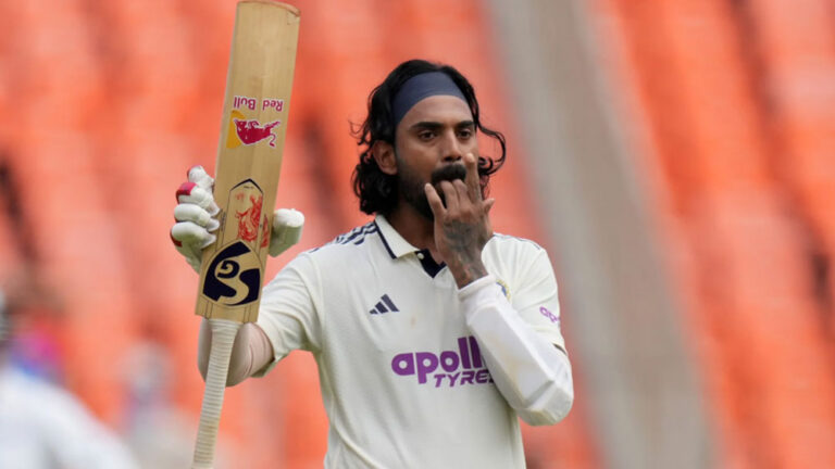 ಶತಕ ಬಾರಿಸಿದ ಕೆ.ಎಲ್‌.ರಾಹುಲ್‌