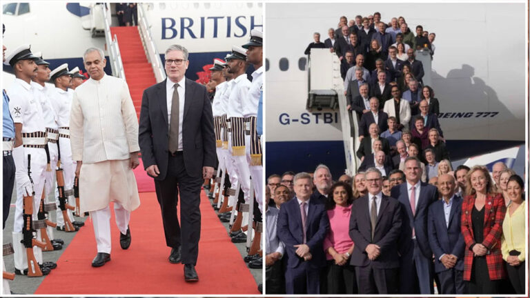 ಮಹತ್ವದ ಒಪ್ಪಂದಕ್ಕಾಗಿ ದೊಡ್ಡ ವ್ಯಾಪಾರ ನಿಯೋಗದೊಂದಿಗೆ ಭಾರತಕ್ಕೆ ಆಗಮಿಸಿದ ಬ್ರಿಟನ್ ಪ್ರಧಾನಿ ಕೀರ್
