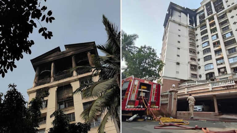 ಮುಂಬೈನ ಬಹುಮಹಡಿ ವಸತಿ ಕಟ್ಟಡಕ್ಕೆ ಬೆಂಕಿ ಬಿದ್ದು ನಾಲ್ವರು ಸಾವು