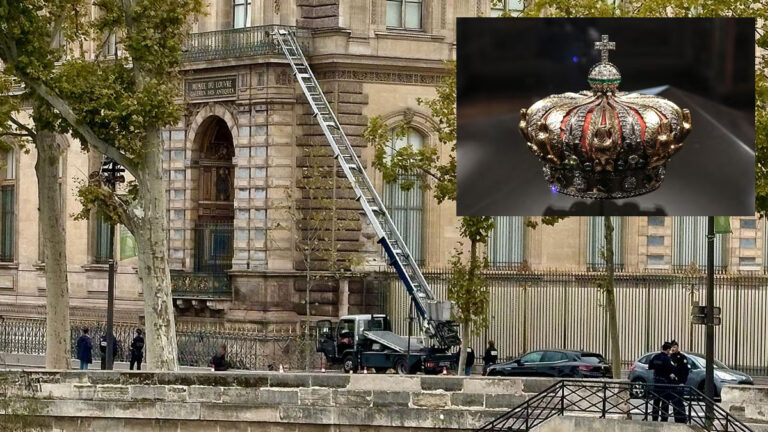 ಕೇವಲ 4 ನಿಮಿಷದಲ್ಲಿ ನೆಪೋಲಿಯನ್‌ ಕಿರೀಟದ ಆಭರಣಗಳನ್ನು ಕದ್ದ ಕಳ್ಳನ ಕೈಚಳಕಕ್ಕೆ ಫಿದಾ ಆದ ಸಚಿವೆ..!