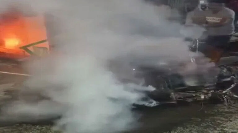 ಹೊತ್ತಿ ಉರಿದ ಇವಿ ಸ್ಕೂಟರ್‌