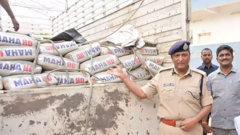 ಹೈದರಾಬಾದ್‌ : 6 ಕೋಟಿ ಮೌಲ್ಯದ 1210 ಕೆಜಿ ಗಾಂಜಾ ವಶ