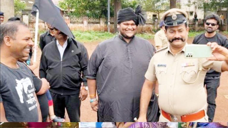 ಎಂಇಎಸ್‌‍ ಪುಂಡರ ಜೊತೆ ಸೆಲ್ಫಿ ಕ್ಲಿಕ್ಕಿಸಿಕೊಂಡ ಪೊಲೀಸಪ್ಪ, ಕೆರಳಿ ಕೆಂಡವಾದ ಕನ್ನಡಿಗರು