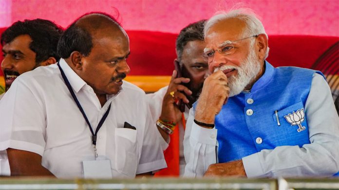 Kumaraswamy And PM Modi