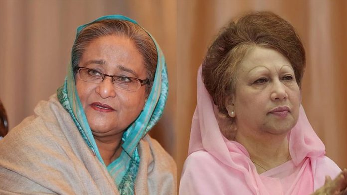 Sheikh Hasina And Khaleda Zia