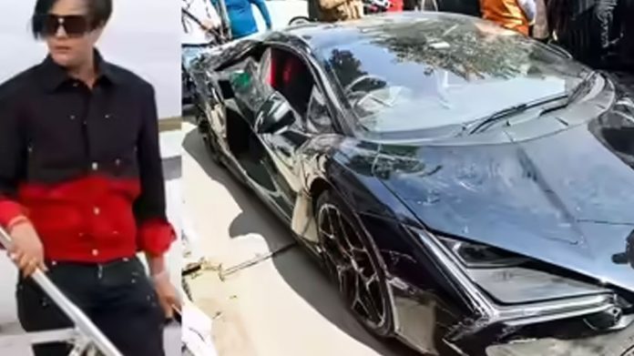 Kanpur Lamborghini accident