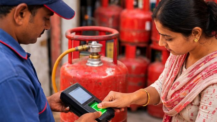 Aadhaar Biometric LPG