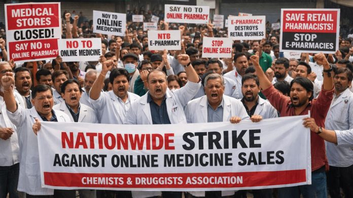 Medical Shop Strike