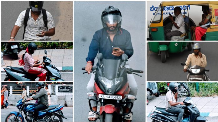Using a mobile phone while driving