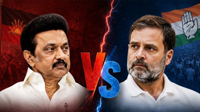 MK Stalin Rahul Gandhi DMK