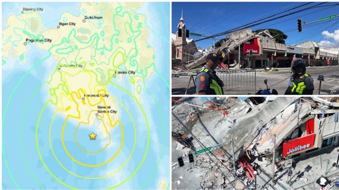 earthquake hits Philippines