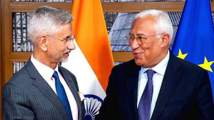 S. Jaishankar meets European Council President
