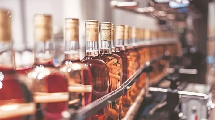 Fake liquor factory
