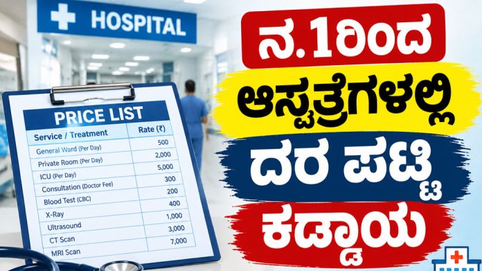 Price Lists in Hospitals